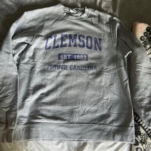 Clemson University crewneck sweatshirt